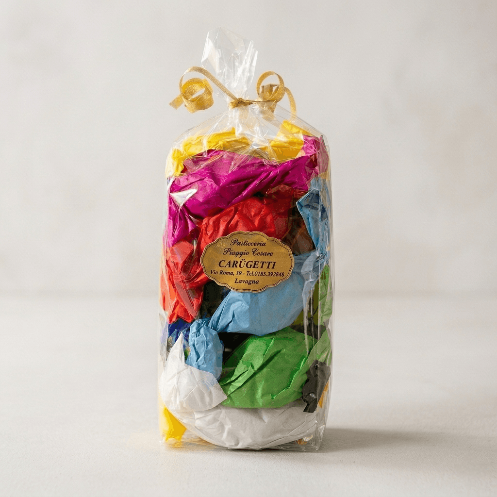 Carugetti™ confezione — specialità dolciaria artigianale ligure senza glutine